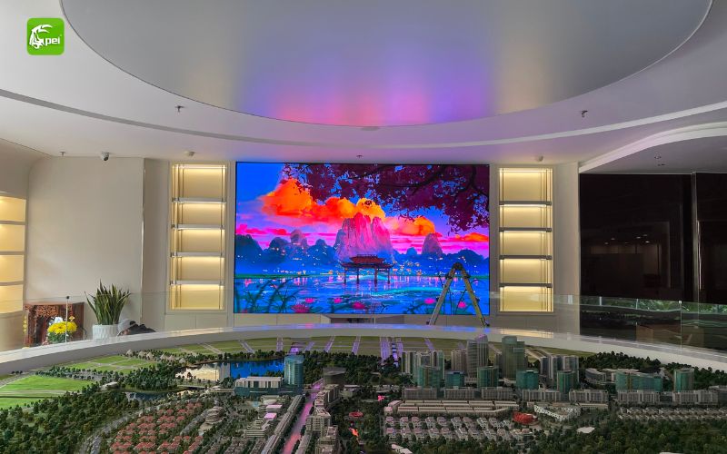 Dự án cung cấp màn hình LED Hikvision P1.25 và P1.538 tại Văn phòng THISO - Công Trình SARIMI